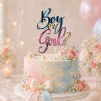 Cake Topper Plexiglass